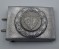 Koppelschloss Provinz Schleswig-Holstein fr Feuerwehr, Aluminium gekrnt