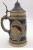 Bierkrug mit Zinndeckel, Gru aus Mnchen, Hofbruh, Liebfrauenkirche