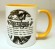 Bauernfaust & Bauerngeist, zweifarbige Tasse