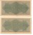 Banknoten Reichsbanknoten Eintausend Mark, 1922, 2 Stk.